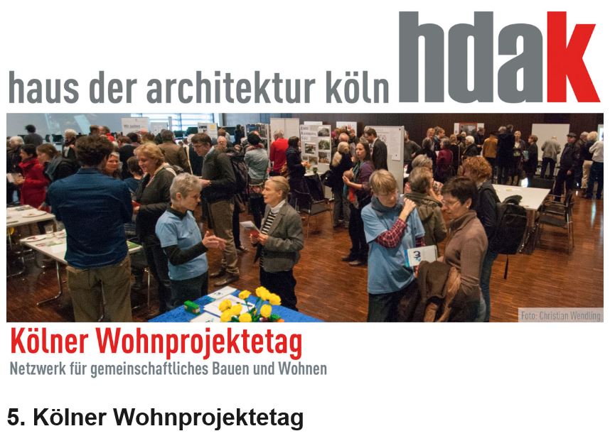 Wohnprojektetag Koln Cohousing
